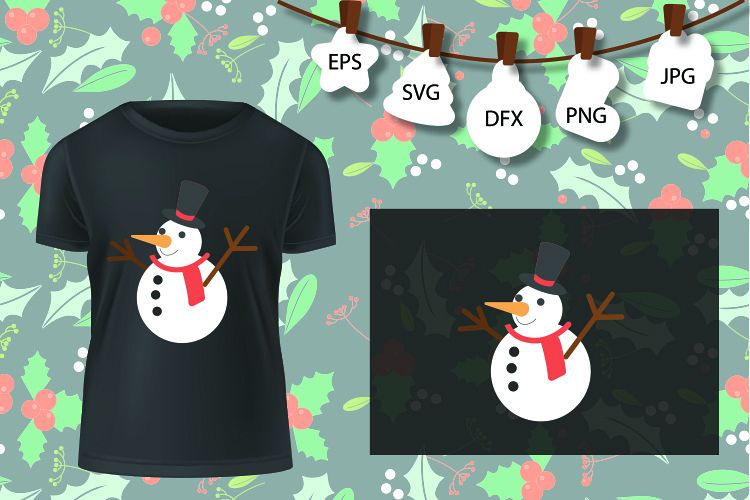 Snowman, Snow Man , svg wonderland. Download example image 1