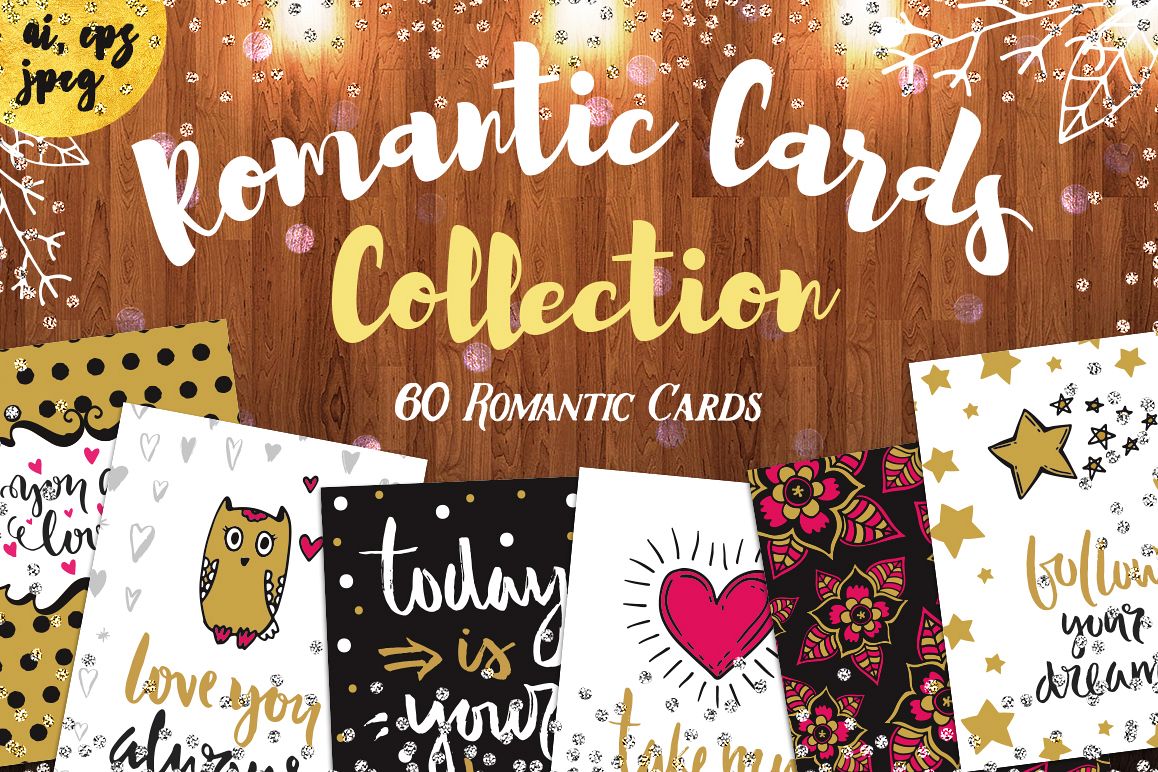 60 Valentine's Day Romantic Cards #4 example image 1