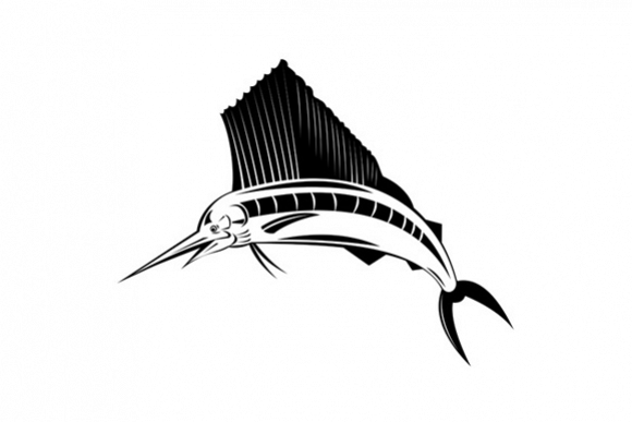 Sailfish Fish Jumping example image 1