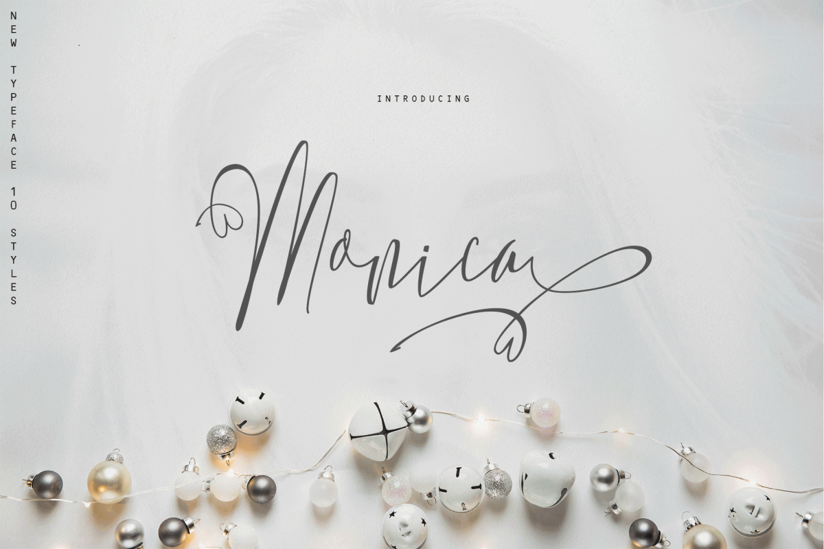 Monica -10 Elegant Font example image 1