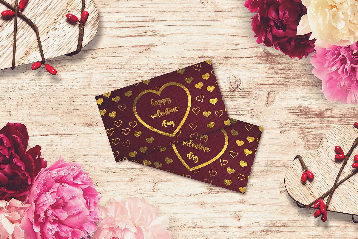 Valentine Card Mock-up #19 example image 1