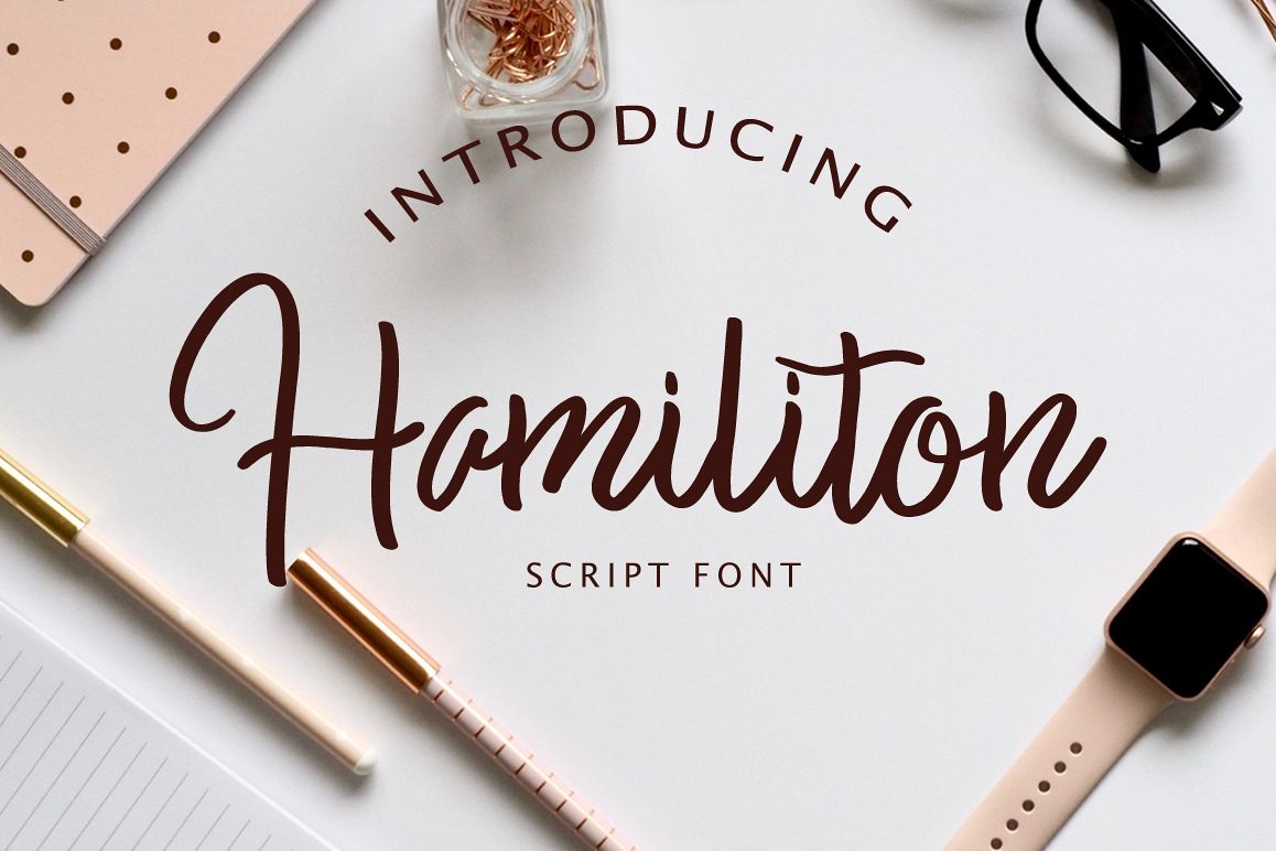 Hamiliton Script Font example image 1
