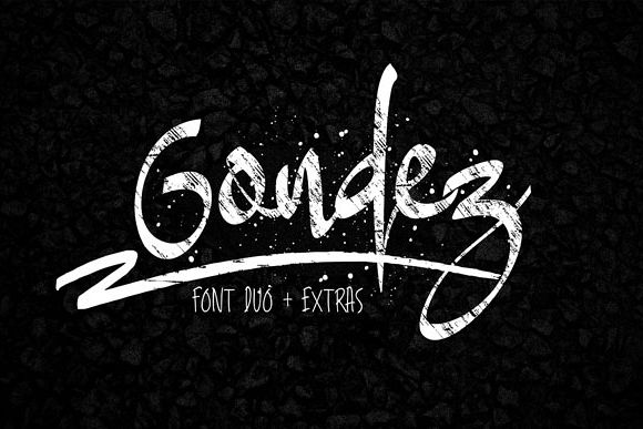Gondez Font example image 1