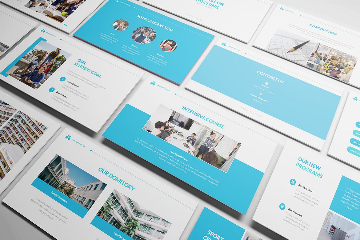 University Keynote Template example image 1