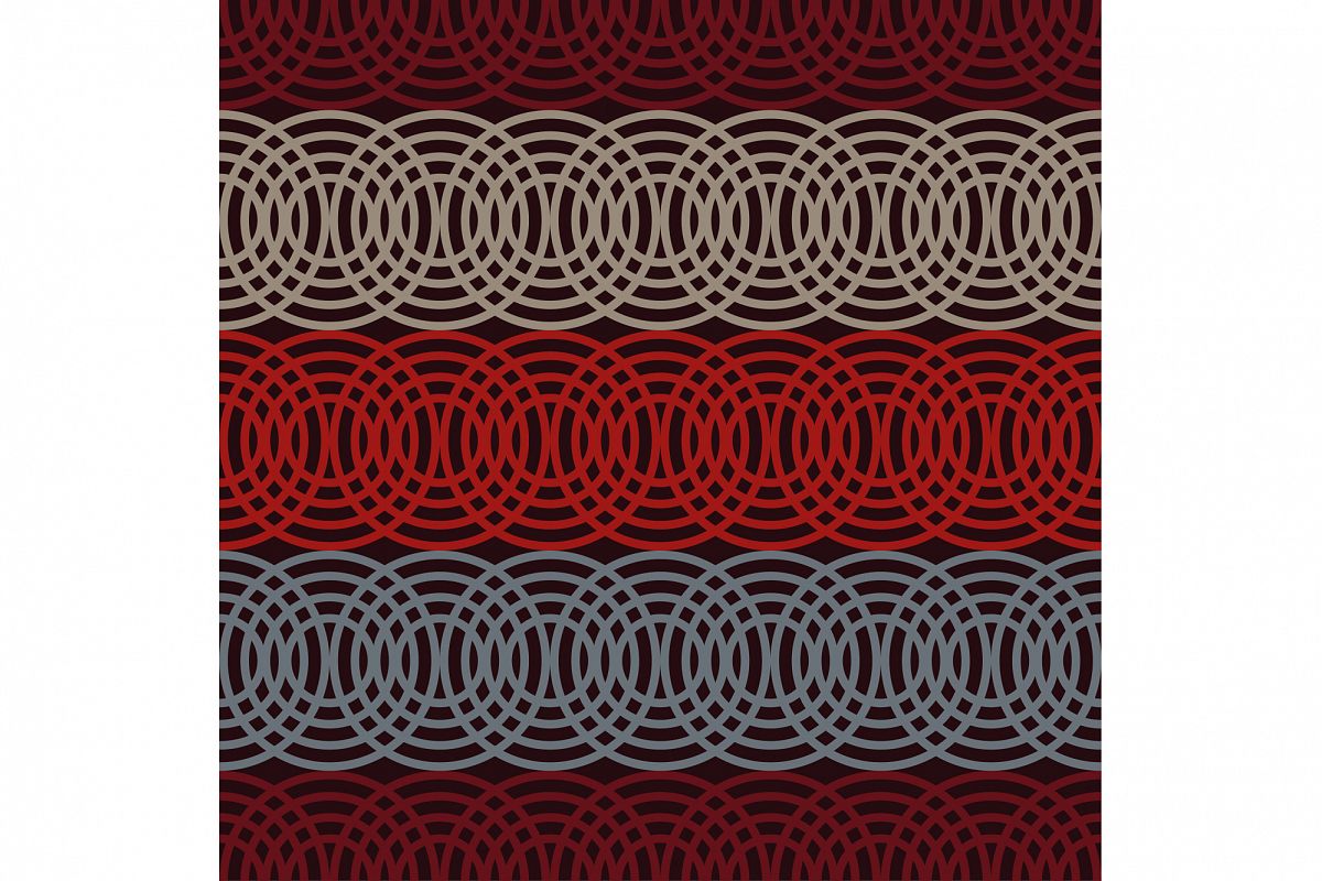 Seamless vector background with abstract geometric pattern. example image 1