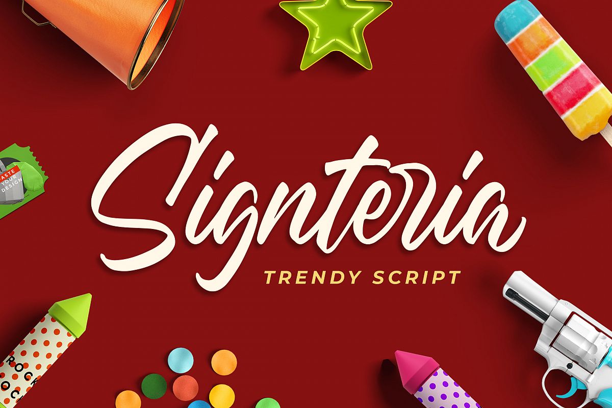 Signteria - Trendy Script Font example image 1