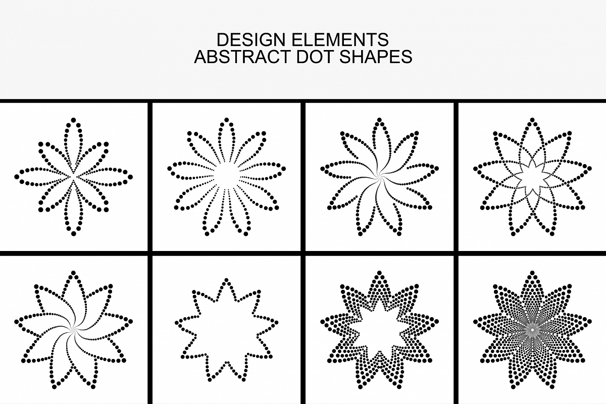 Dotted design elements. example image 1