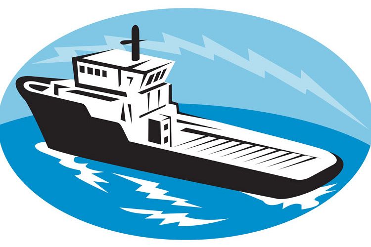 tug boat ship at sea example image 1