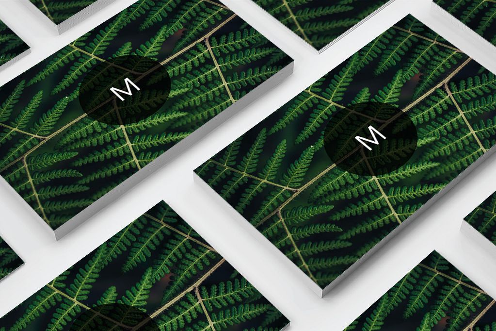 Modern Pattern Texture Beautiful Professional Art Business Card example image 1