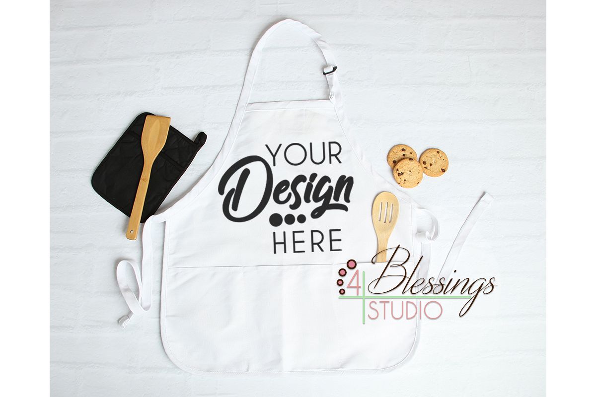 Download Apron Mockup, Blank Apron Template, White Apron Mock Up