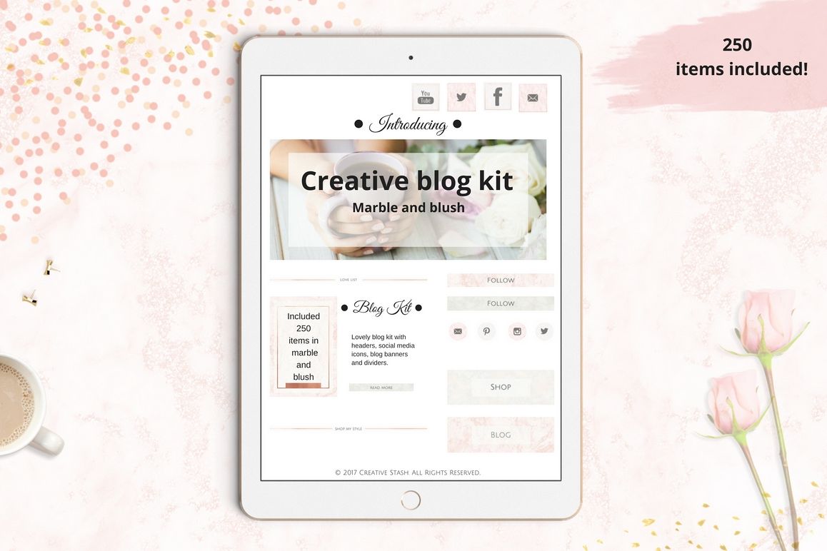 The Creative blog kit example image 1