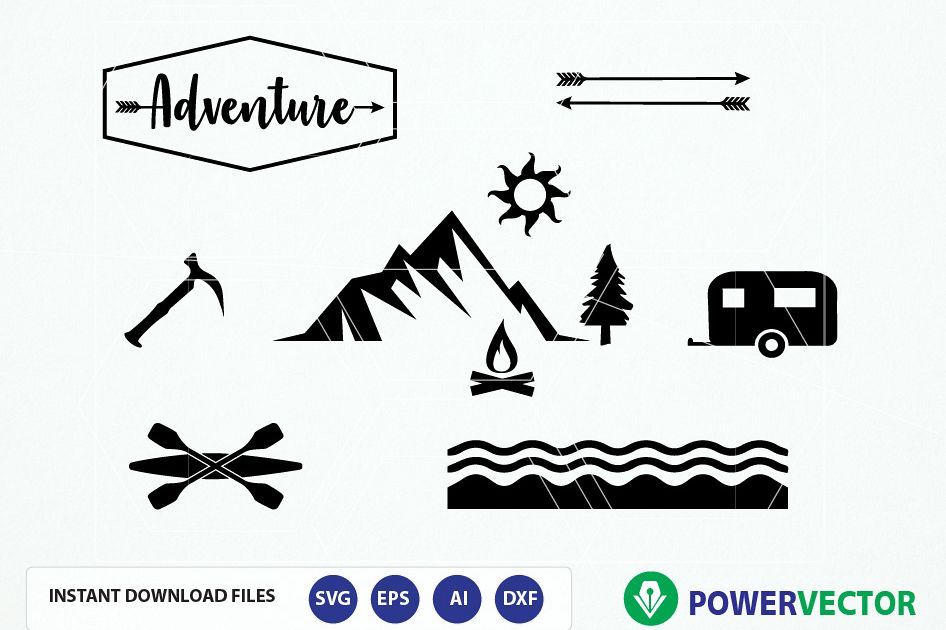 Download Adventure Clipart Svg, Eps, Dxf, Silhouette Studio ...