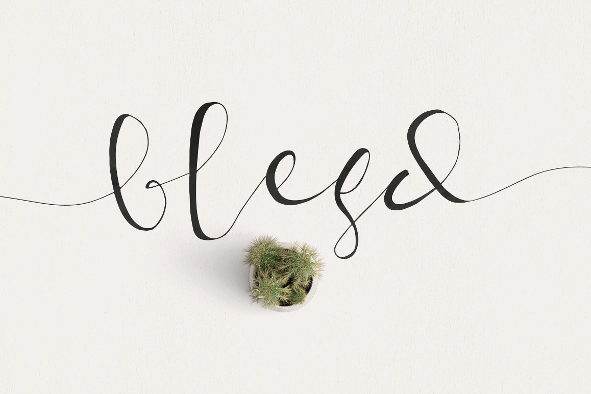Blesd Typeface example image 1