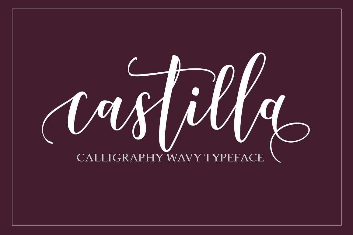 Castilla Script example image 1