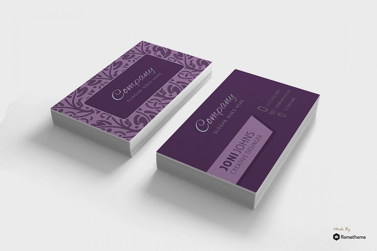 Business Card vol.08 example image 1