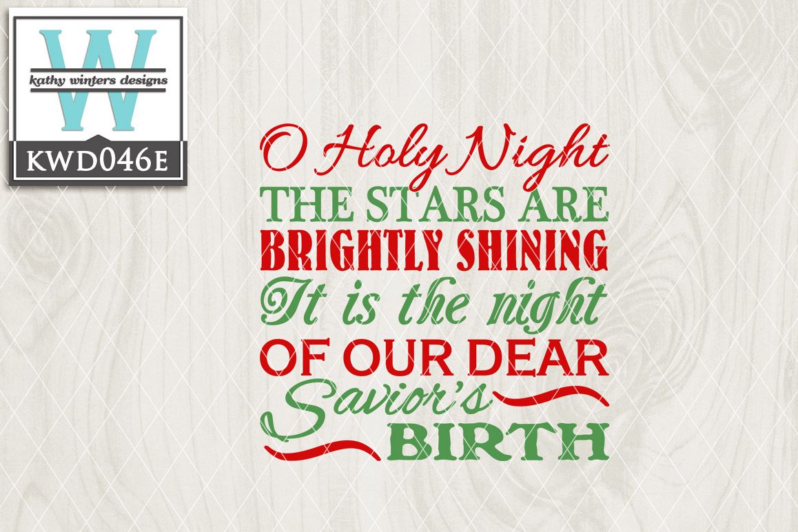 Christmas Cutting File KWD046E example image 1