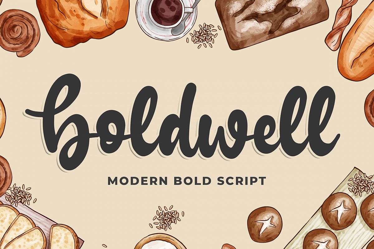 Boldwell - Bold Modern Script example image 1