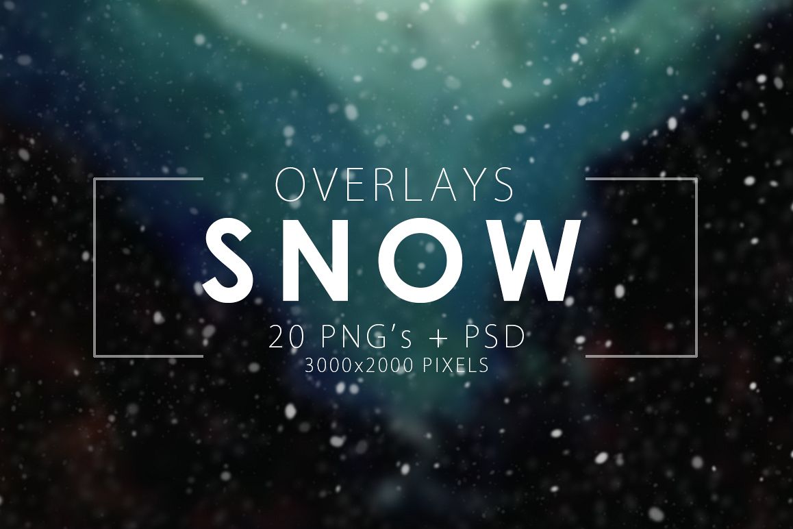 Snow Overlays example image 1