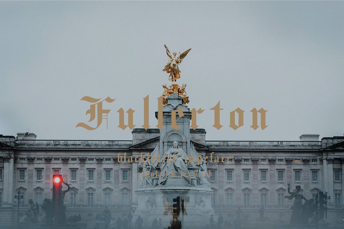 Fullerton Typeface Font example image 1