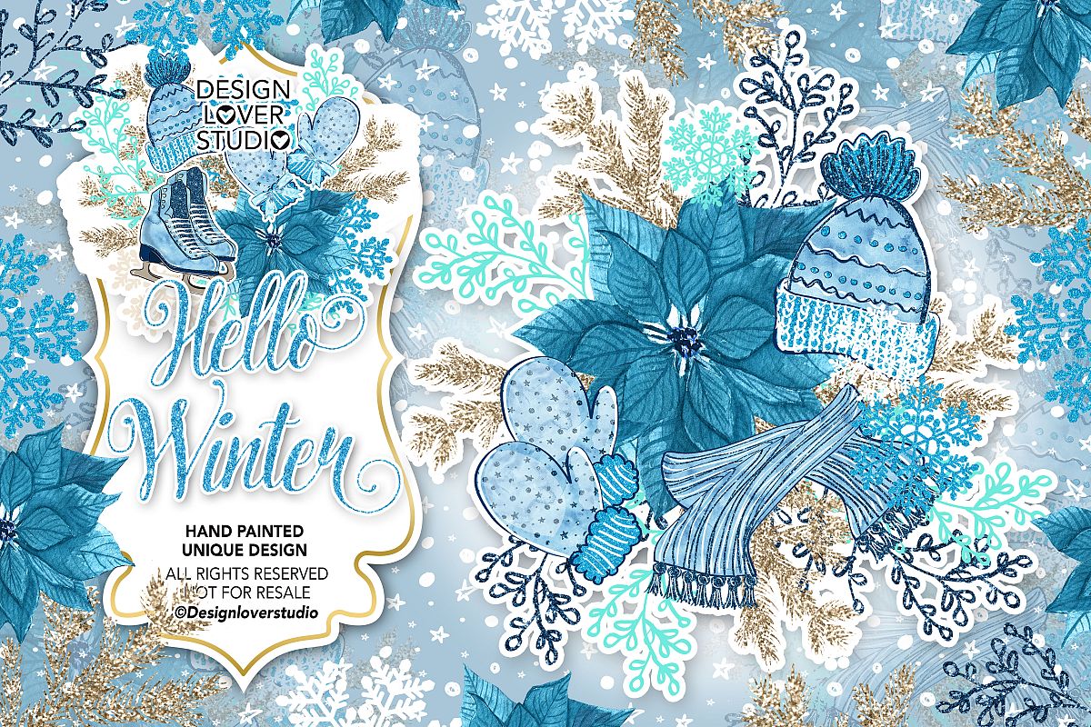 Hello Winter design example image 1
