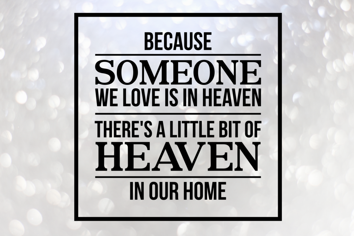 Download Because someone we love is in heaven svg, memorial svg ...
