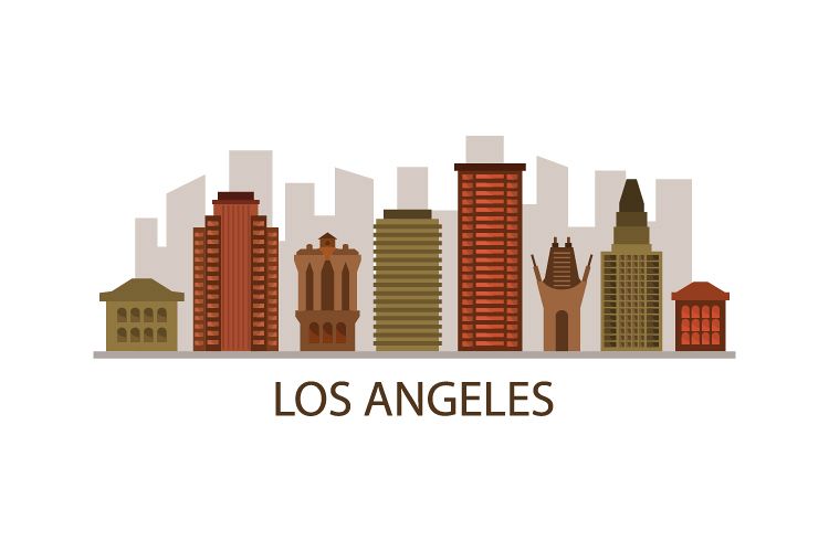 Los Angeles Skyline example image 1