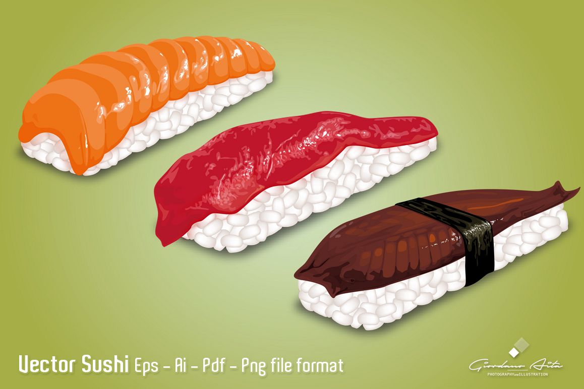 Vector SUSHI example image 1