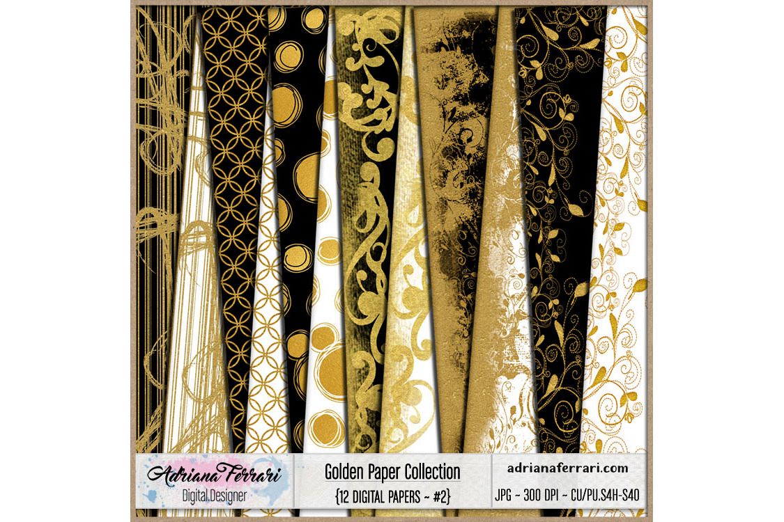 Golden Paper Collection - Paper 2 example image 1
