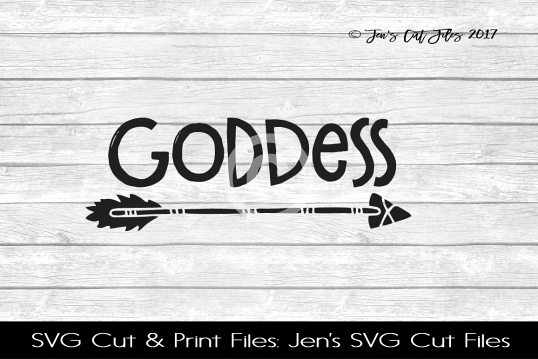 Goddess SVG Cut File example image 1