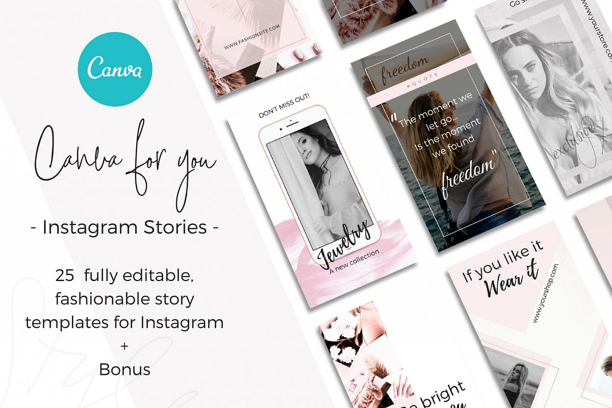 Instagram stories -Style- Shopping example image