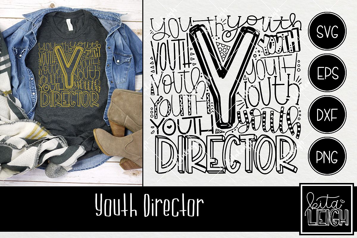 Youth Director Typography example image 1