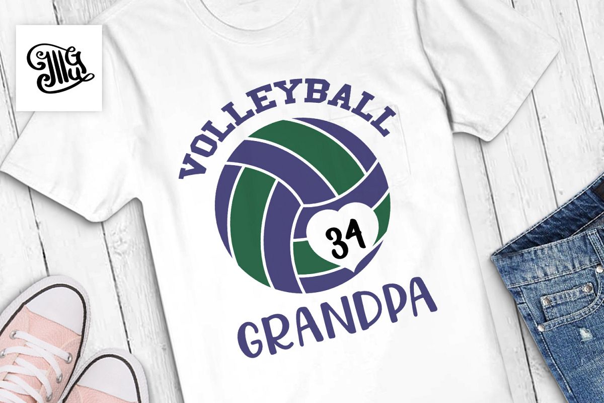 Volleyball grandpa example image 1
