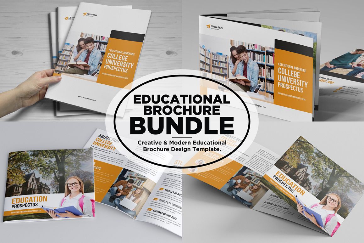 Education Prospectus Brochure Bundle example image 1