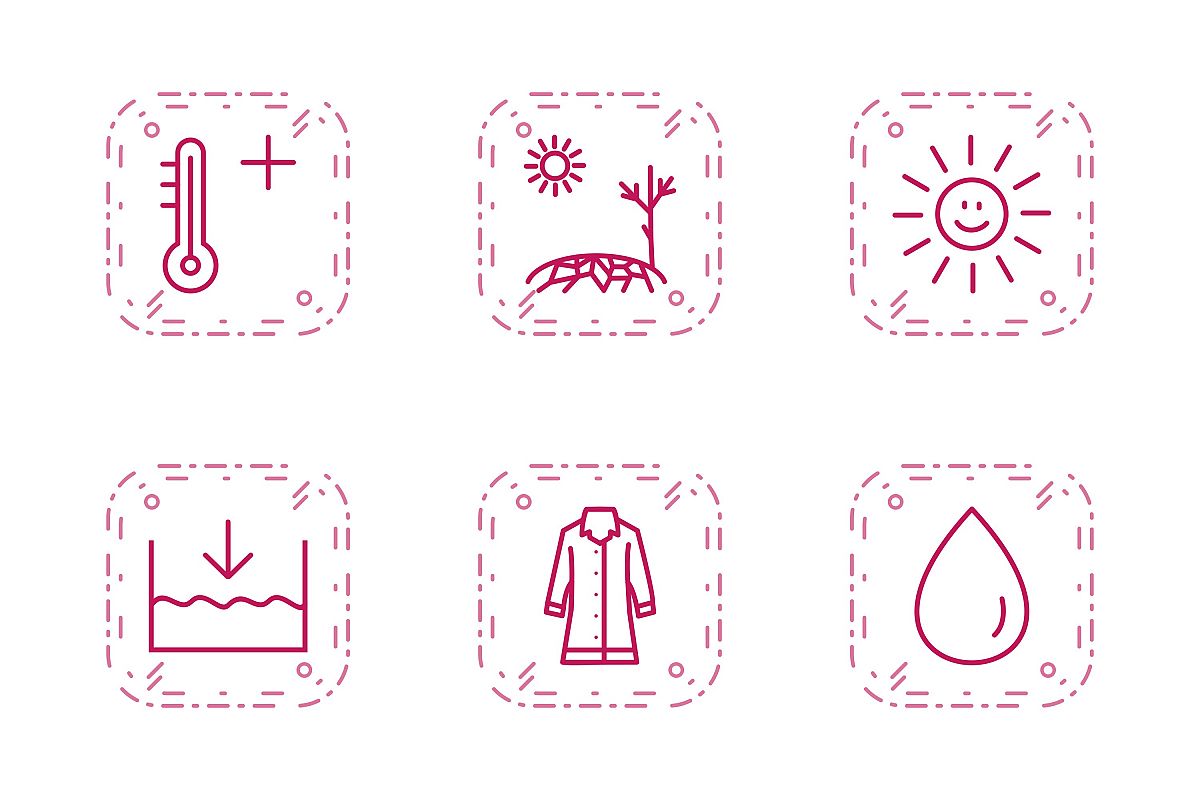 Set Of Weather And Season Icons example image 1
