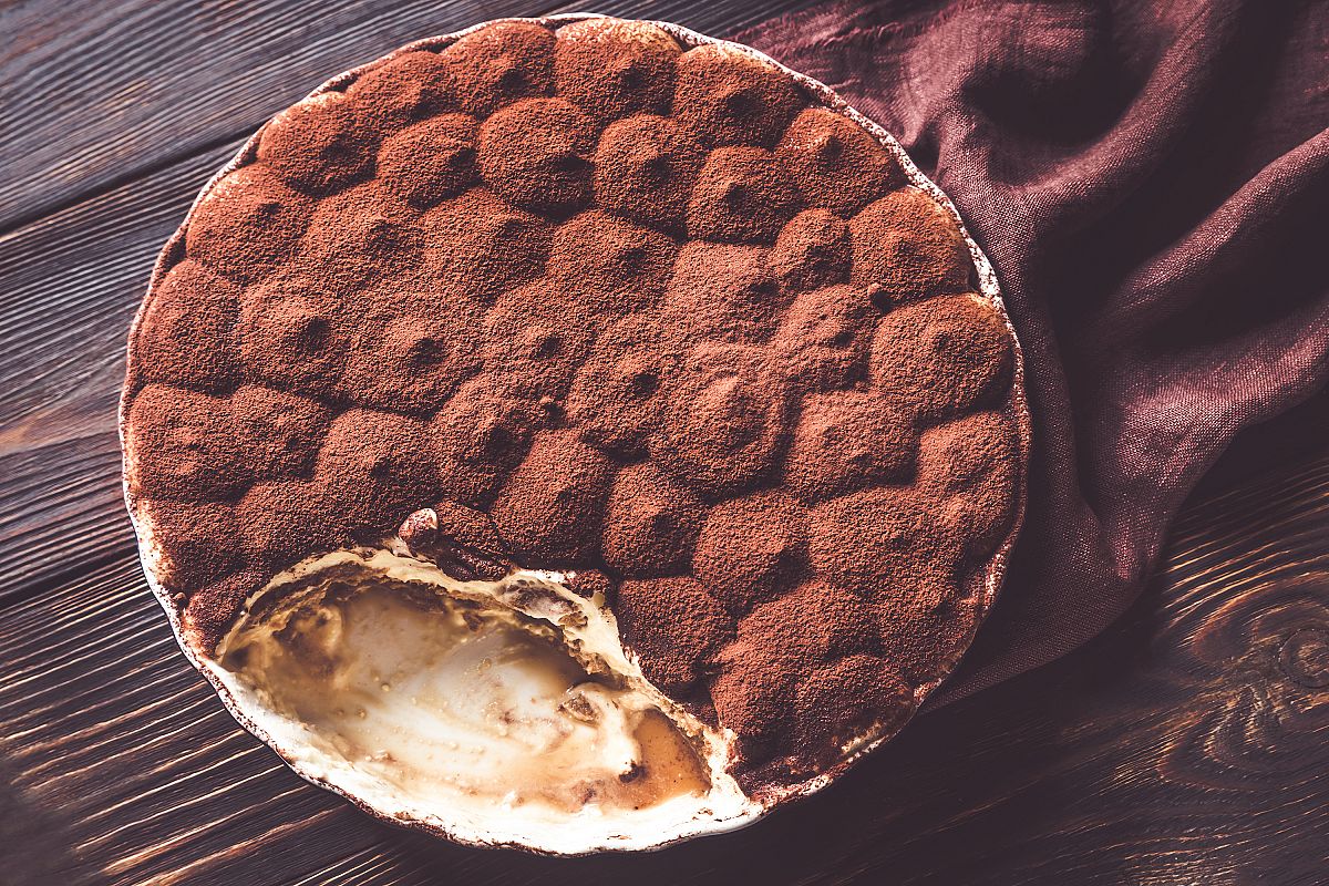 Tiramisu in baking dish example image 1