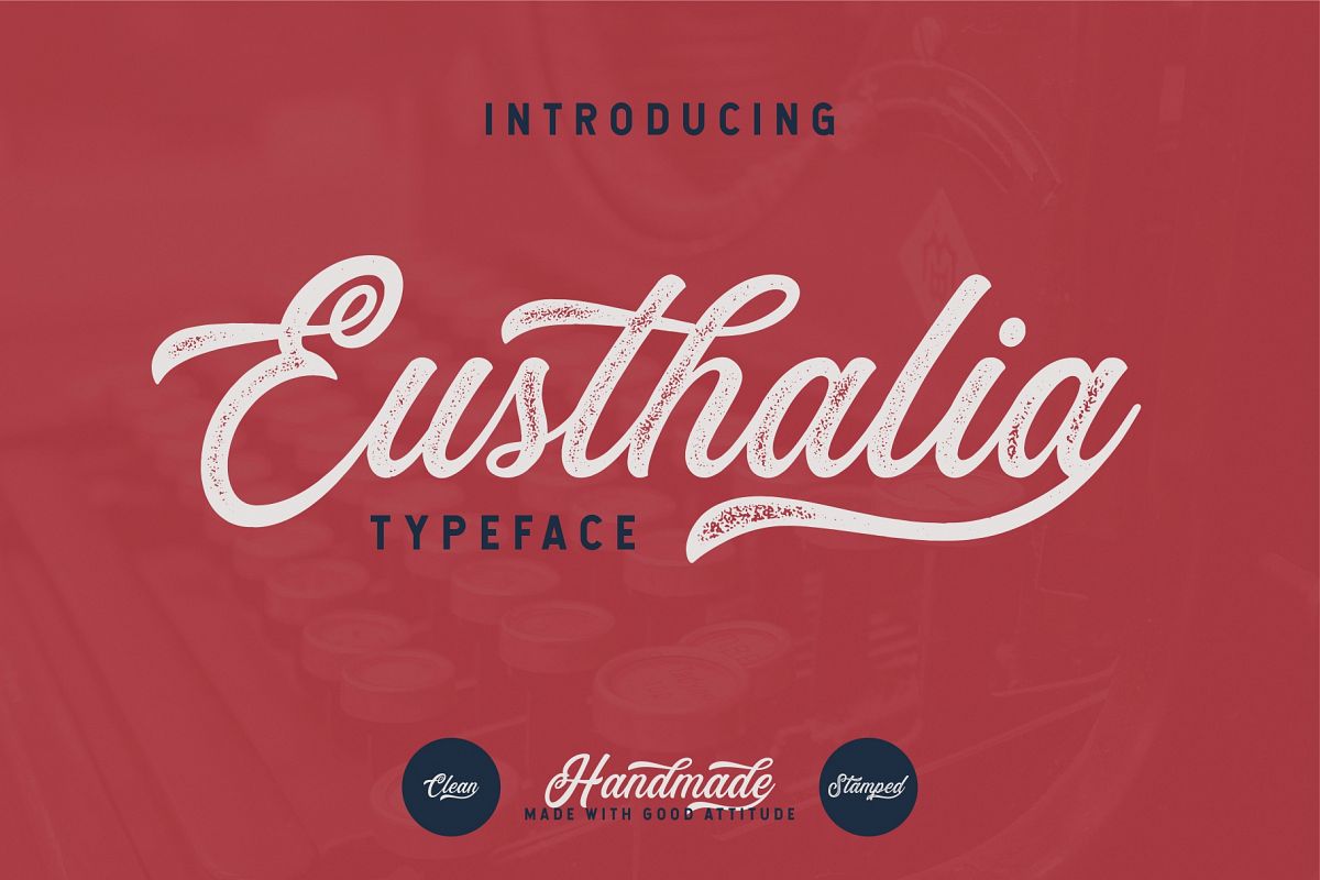 Eusthalia Typeface example image 1