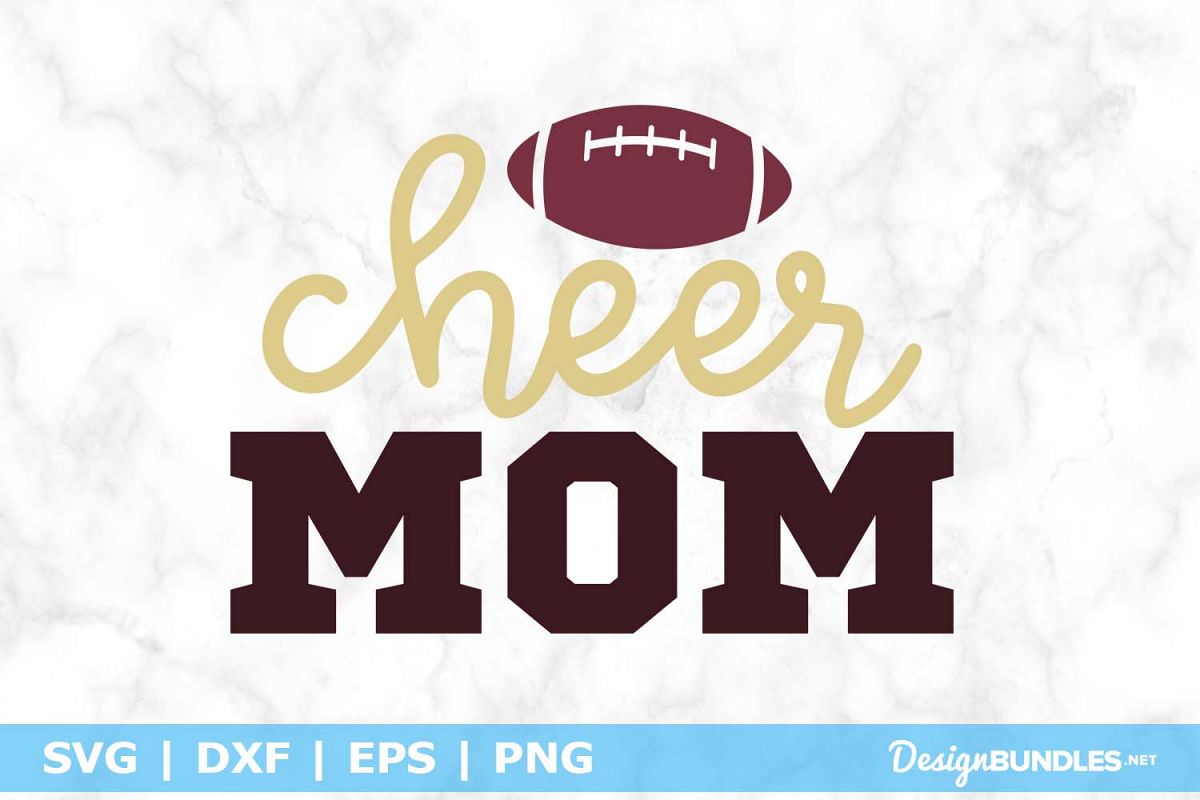 Cheer Mom SVG File example image 1