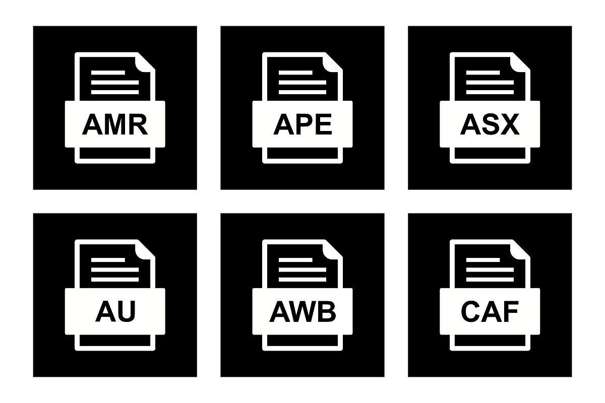 Set Of File Formats Icons example image 1