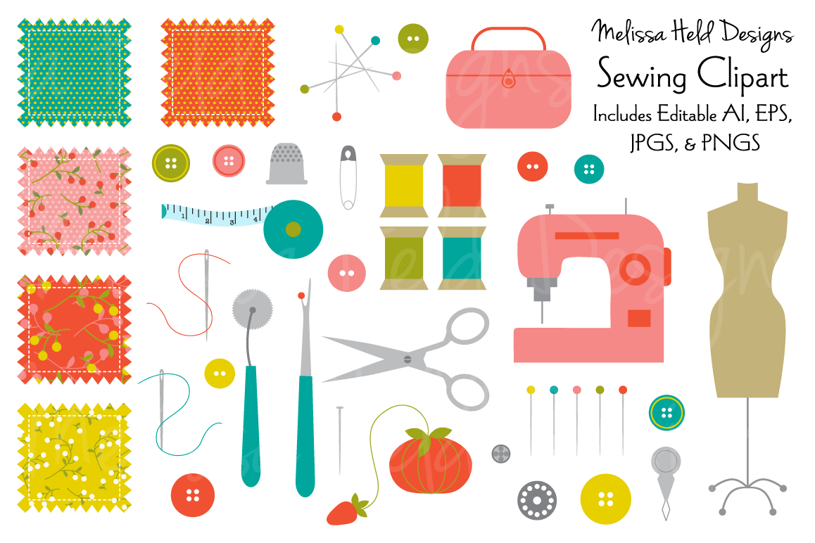 Sewing Clipart