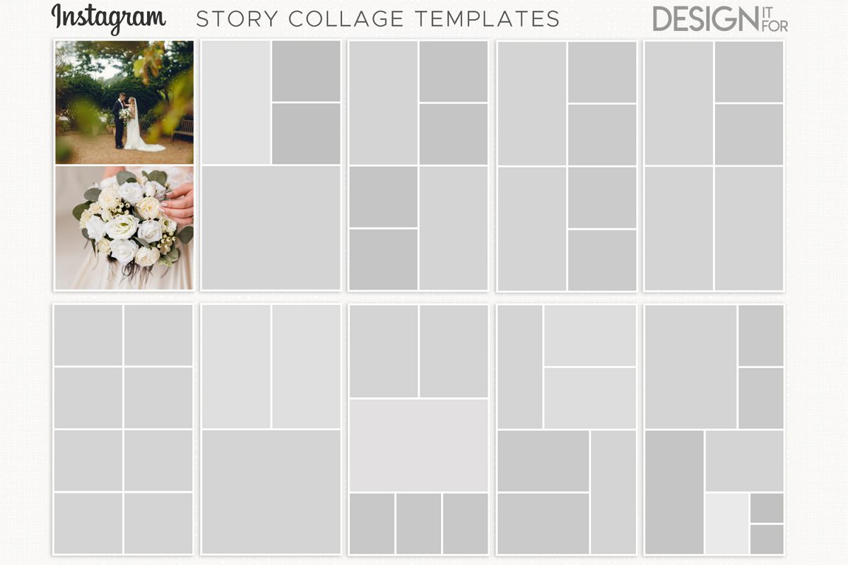 instagram story templates, instagram story collage templates example image 1