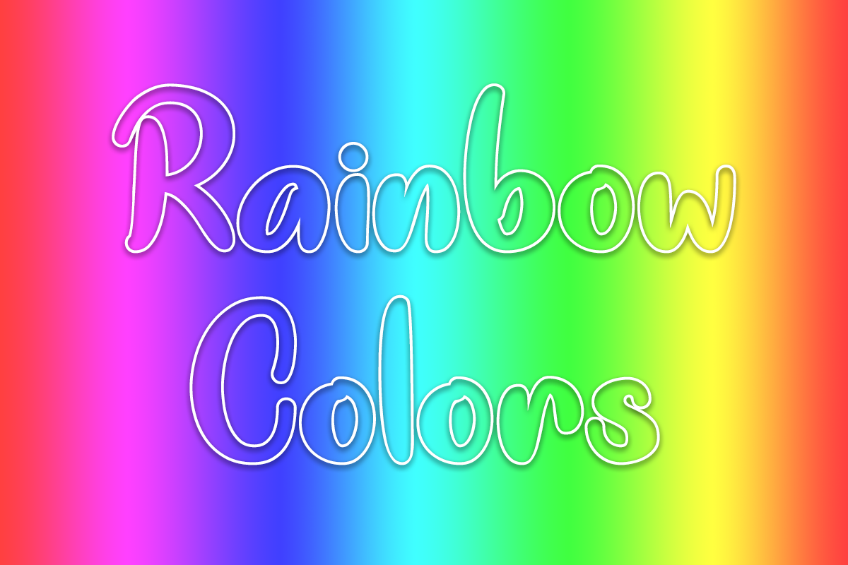 Rainbow Colors example image 1