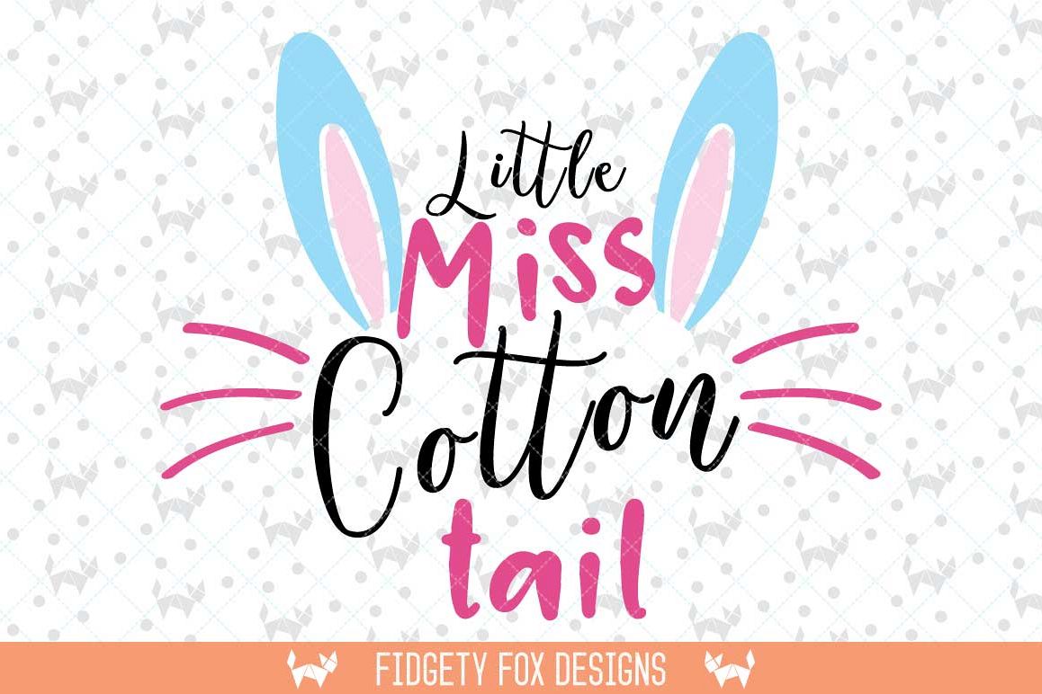 Download Little Miss Cotton Tail SVG DXF, EPS, png Files for ...