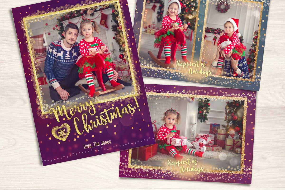 Christmas Card Template example image 1