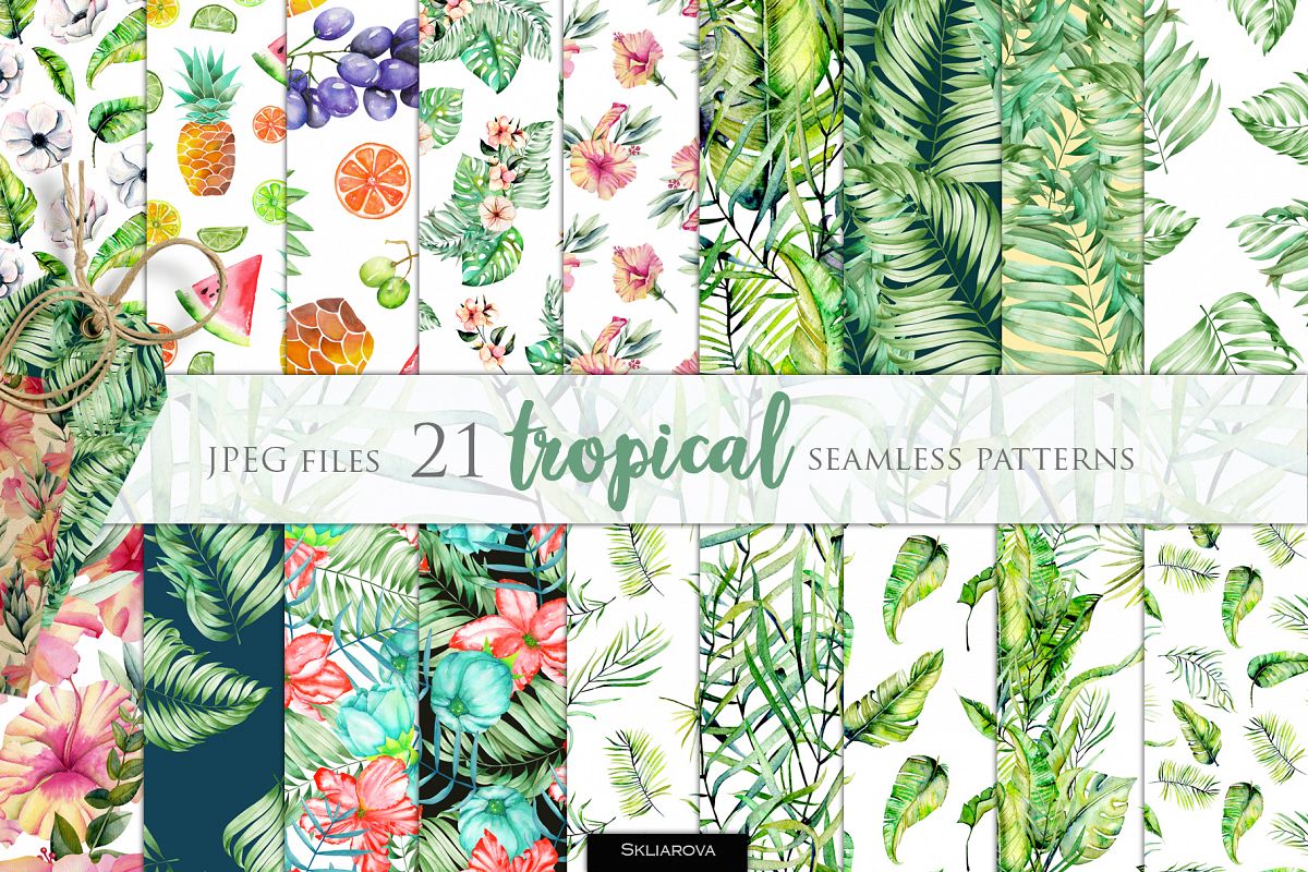 21 Tropical patterns example image 1
