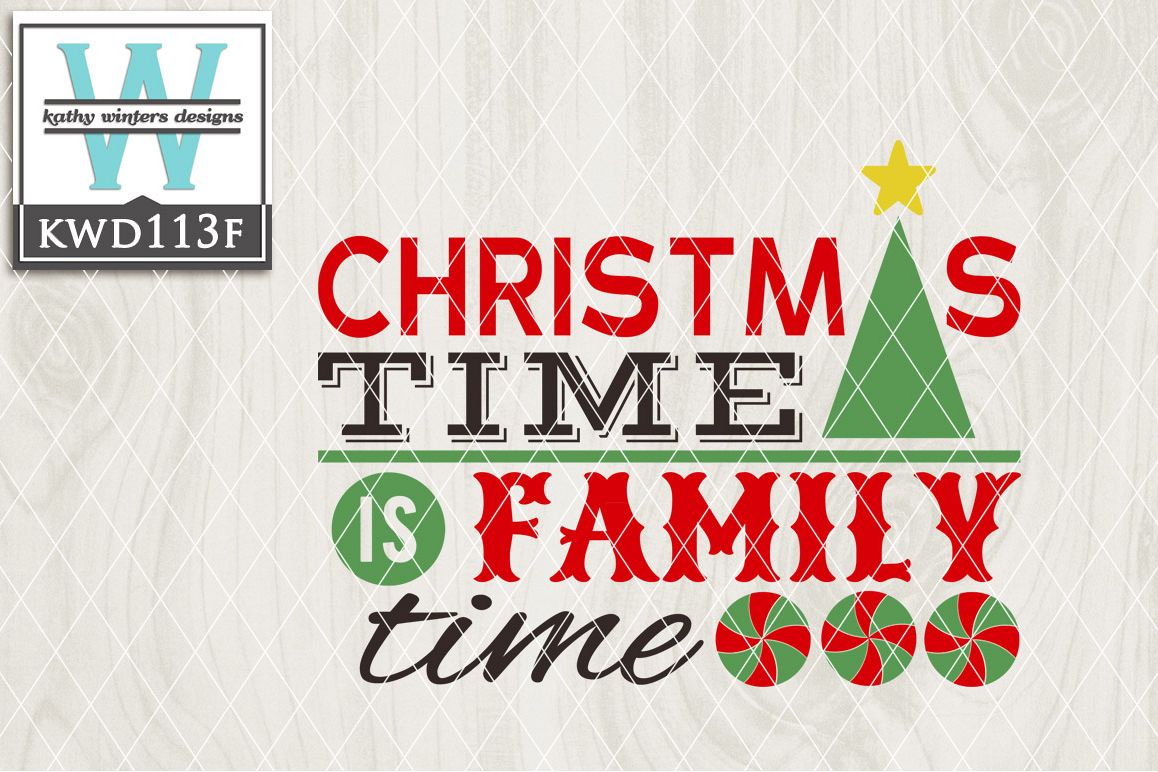 Christmas Cutting File KWD113F example image 1