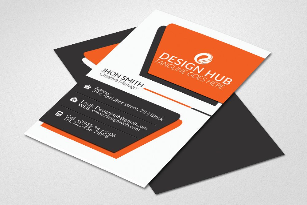Business Card Template example image 1