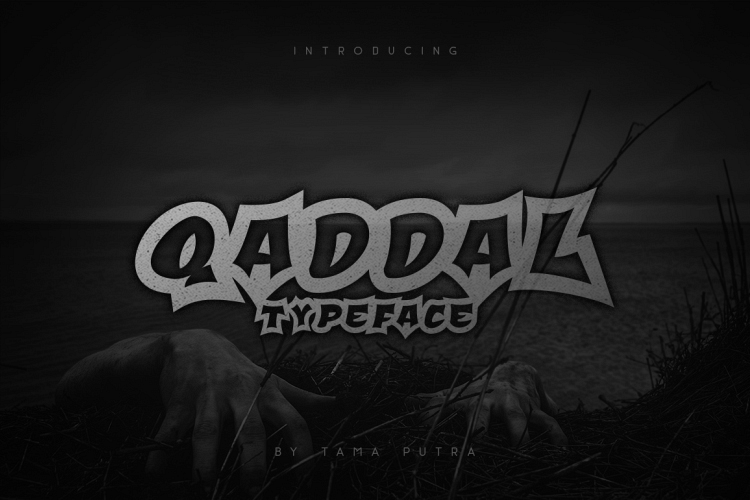 Qaddal Graffiti Font example image 1