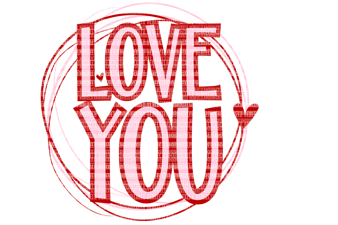 Love You SVG Valentine's Day SVG Files for Cricut Design ...