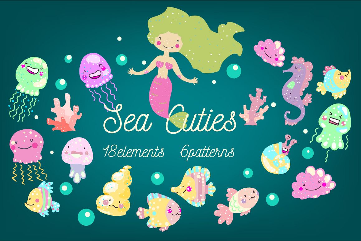 Sea Cuties example image 1