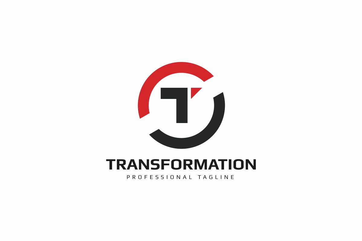Letter T - Transform Logo example image 1